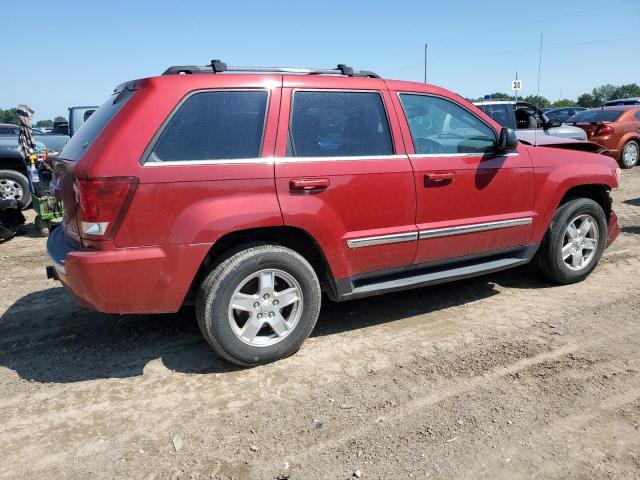 1J4HR58285C511600 - 2005 JEEP GRAND CHER LIMITED RED photo 3