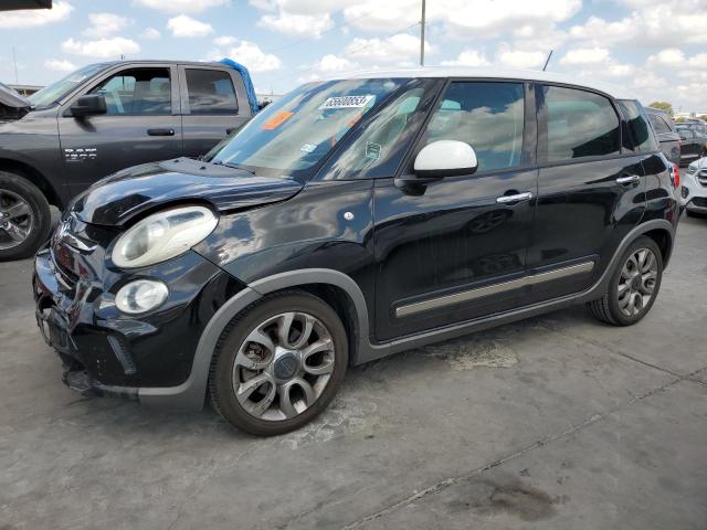 ZFBCFADH1GZ037911 - 2016 FIAT 500L TREKKING BLACK photo 1