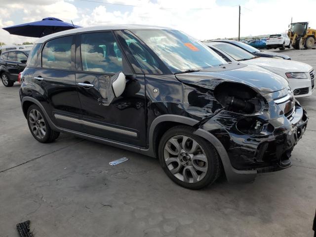 ZFBCFADH1GZ037911 - 2016 FIAT 500L TREKKING BLACK photo 4