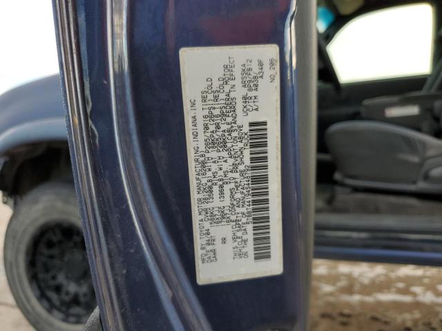 5TBBT44194S448792 - 2004 TOYOTA TUNDRA ACCESS CAB SR5 BLUE photo 13