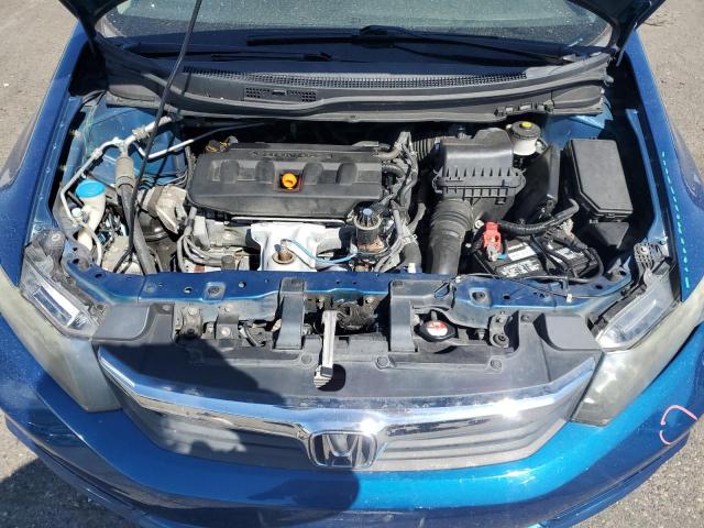 19XFB2F93CE335562 - 2012 HONDA CIVIC EXL BLUE photo 11