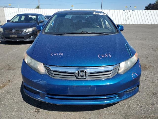 19XFB2F93CE335562 - 2012 HONDA CIVIC EXL BLUE photo 5