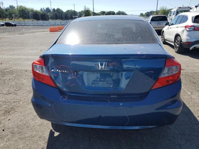 19XFB2F93CE335562 - 2012 HONDA CIVIC EXL BLUE photo 6