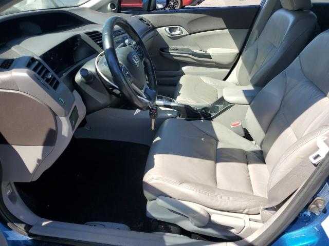 19XFB2F93CE335562 - 2012 HONDA CIVIC EXL BLUE photo 7