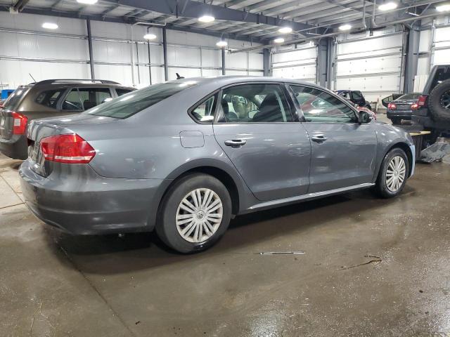 1VWAS7A34EC072788 - 2014 VOLKSWAGEN PASSAT S GRAY photo 3