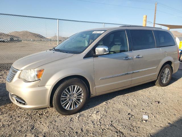 2C4RC1CG4DR694698 - 2013 CHRYSLER TOWN & COU TOURING L TAN photo 1