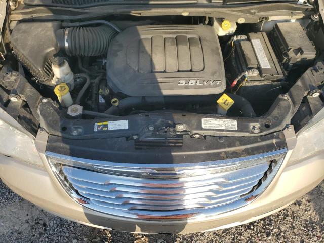 2C4RC1CG4DR694698 - 2013 CHRYSLER TOWN & COU TOURING L TAN photo 12
