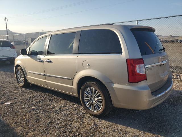 2C4RC1CG4DR694698 - 2013 CHRYSLER TOWN & COU TOURING L TAN photo 2