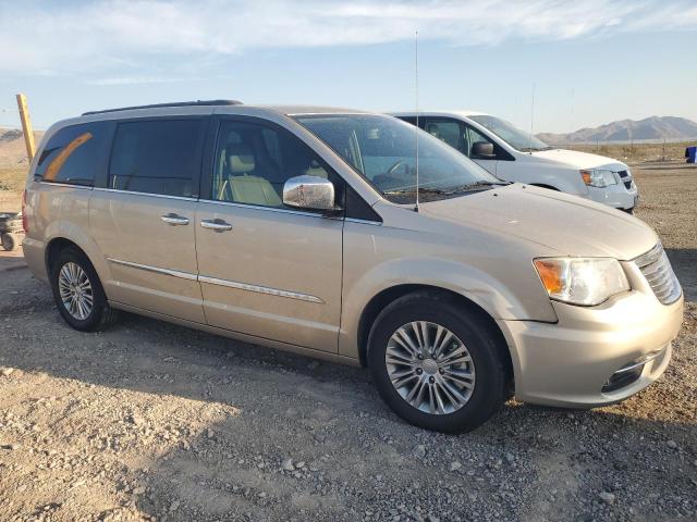 2C4RC1CG4DR694698 - 2013 CHRYSLER TOWN & COU TOURING L TAN photo 4