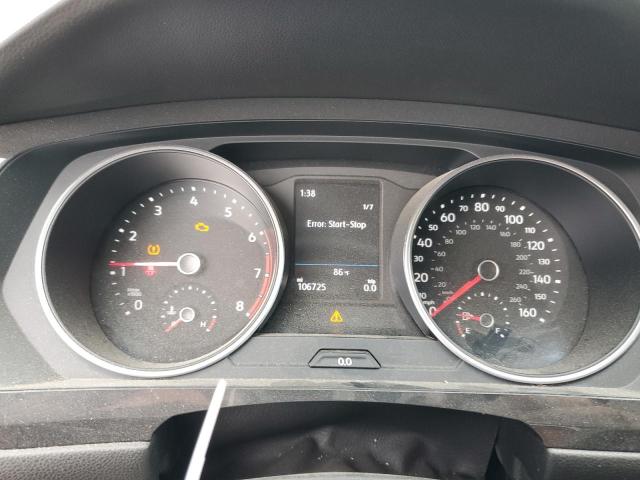 3VV2B7AX4KM108338 - 2019 VOLKSWAGEN TIGUAN SE 银色 照片 9