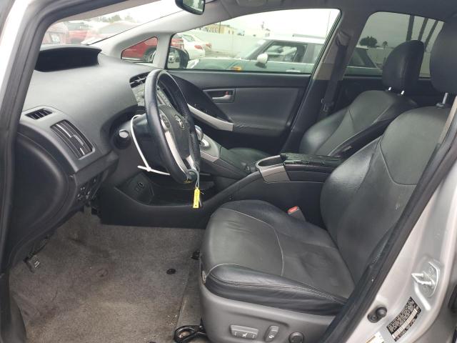 JTDKN3DU8F1969489 - 2015 TOYOTA PRIUS 银色 照片 7