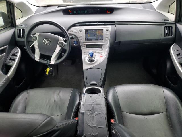 JTDKN3DU8F1969489 - 2015 TOYOTA PRIUS 银色 照片 8