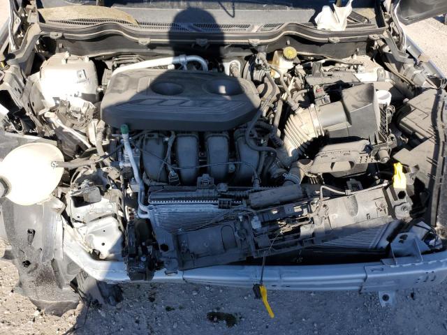 MAJ6S3GL4NC474485 - 2022 FORD ECOSPORT SE ვერცხლისფერი ფოტო 12