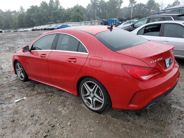 WDDSJ4EB1EN030048 - 2014 MERCEDES-BENZ CLA 250 RED photo 2