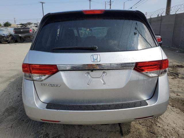 5FNRL5H49FB114012 - 2015 HONDA ODYSSEY EX SILVER photo 6