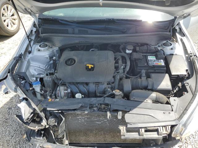 3KPF24AD5KE132338 - 2019 KIA FORTE FE SILVER photo 11