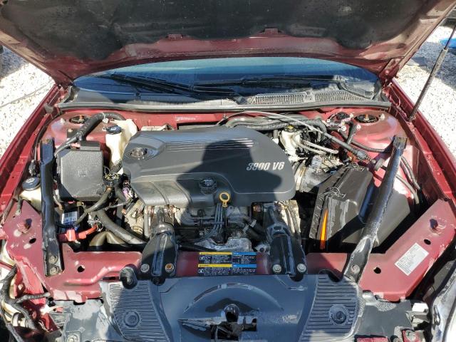 2G1WC5EM4A1189213 - 2010 CHEVROLET IMPALA LTZ BURGUNDY photo 11