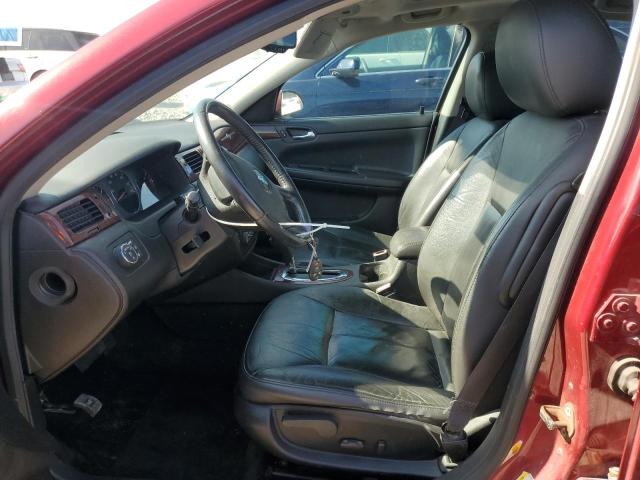 2G1WC5EM4A1189213 - 2010 CHEVROLET IMPALA LTZ BURGUNDY photo 7