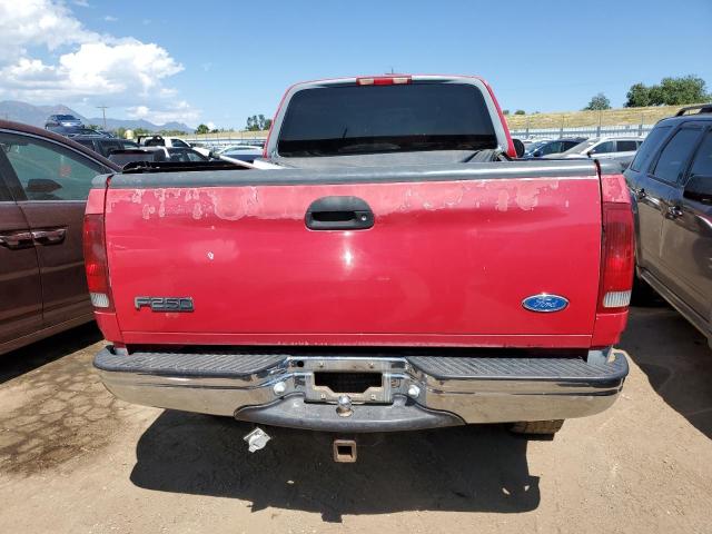 1FTFX28L9VNB13116 - 1997 FORD F250 RED photo 6