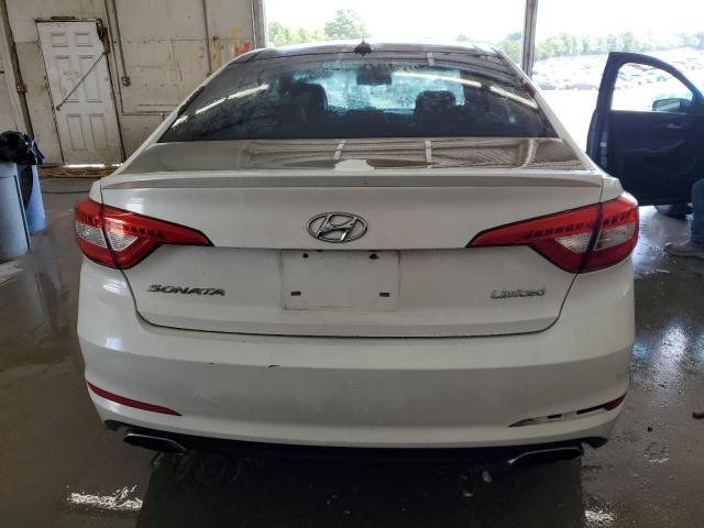 5NPE34AF8FH193923 - 2015 HYUNDAI SONATA SPORT WHITE photo 6