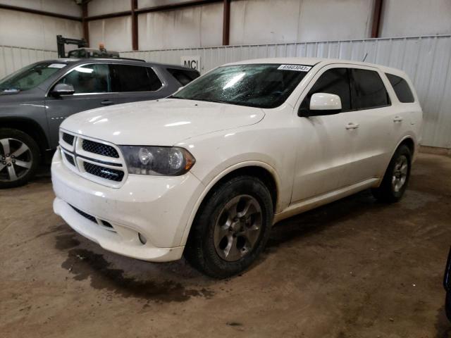 1C4SDJCT9CC100125 - 2012 DODGE DURANGO R/T WHITE photo 1