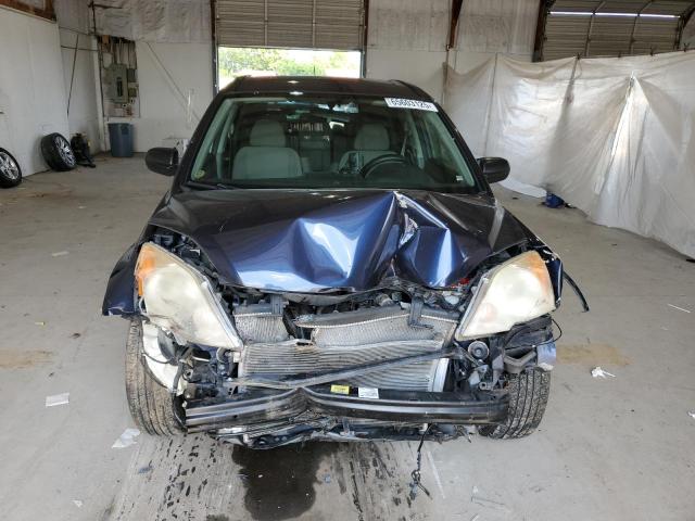 JHLRE4H55AC009795 - 2010 HONDA CR-V EX BLUE photo 5