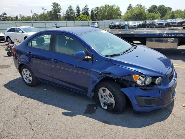 1G1JA5SGXE4160419 - 2014 CHEVROLET SONIC LS 蓝色 照片 4