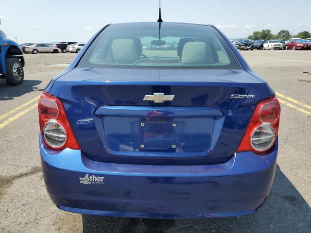 1G1JA5SGXE4160419 - 2014 CHEVROLET SONIC LS BLUE photo 6