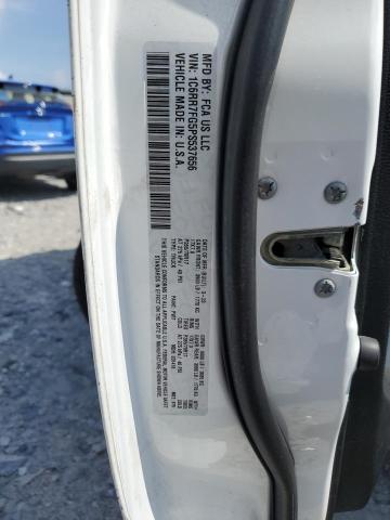 1C6RR7FG5PS537656 - 2023 RAM 1500 CLASSIC TRADESMAN Blanco foto 12