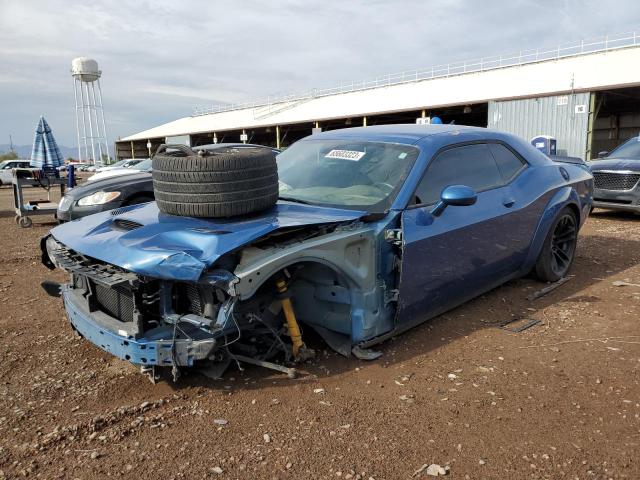 2C3CDZFJXMH631463 - 2021 DODGE CHALLENGER R/T SCAT PACK BLUE photo 1