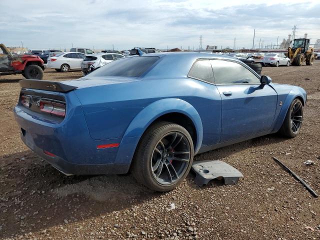 2C3CDZFJXMH631463 - 2021 DODGE CHALLENGER R/T SCAT PACK BLUE photo 3