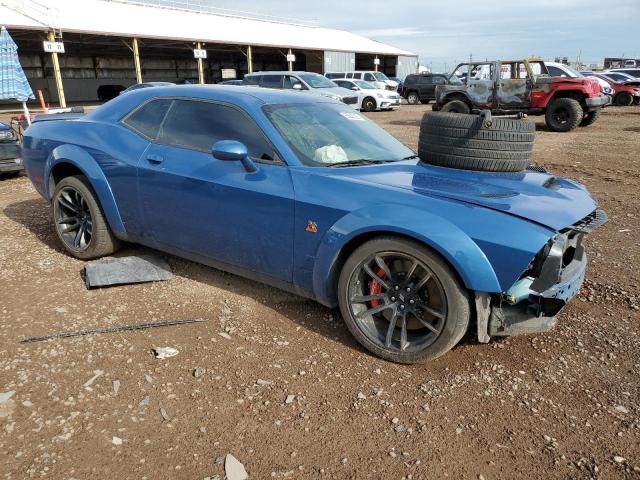 2C3CDZFJXMH631463 - 2021 DODGE CHALLENGER R/T SCAT PACK BLUE photo 4