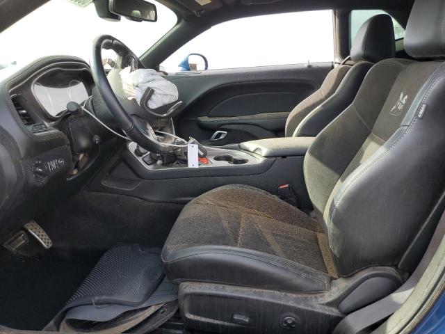 2C3CDZFJXMH631463 - 2021 DODGE CHALLENGER R/T SCAT PACK BLUE photo 7