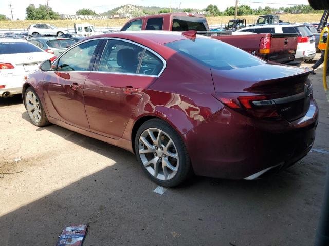 2G4GV5GXXG9184360 - 2016 BUICK REGAL GS ბურგუნდია ფოტო 2