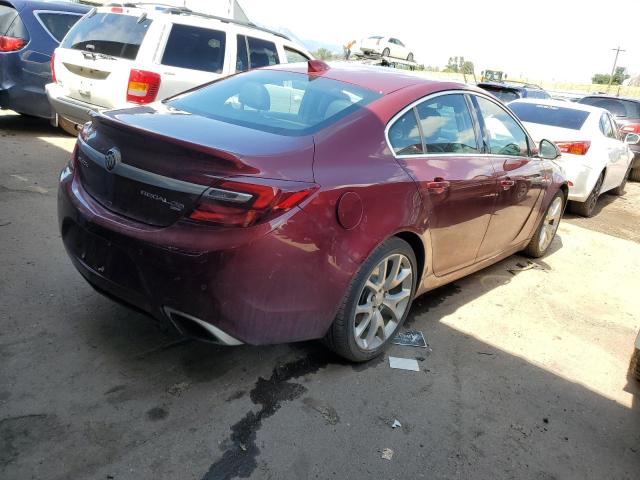2G4GV5GXXG9184360 - 2016 BUICK REGAL GS ბურგუნდია ფოტო 3