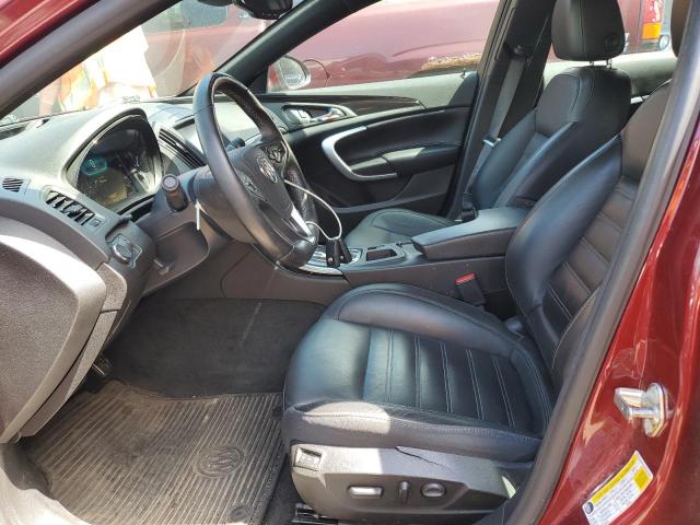 2G4GV5GXXG9184360 - 2016 BUICK REGAL GS ბურგუნდია ფოტო 7