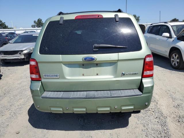 1FMCU59HX8KB49888 - 2008 FORD ESCAPE HEV GREEN photo 6