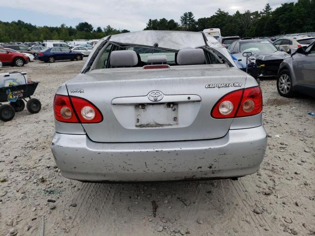 1NXBR32E45Z470603 - 2005 TOYOTA COROLLA CE SILVER photo 6