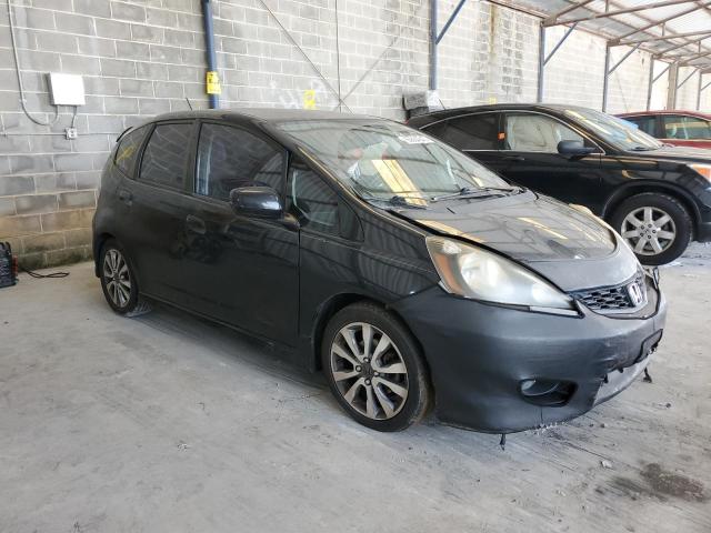 JHMGE8H56CC027588 - 2012 HONDA FIT SPORT BLACK photo 4