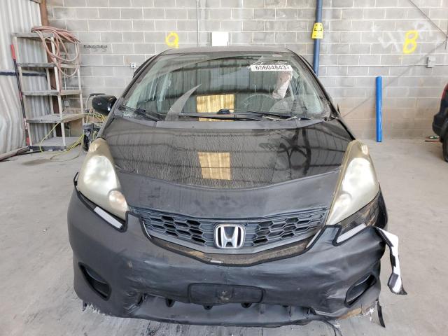 JHMGE8H56CC027588 - 2012 HONDA FIT SPORT BLACK photo 5