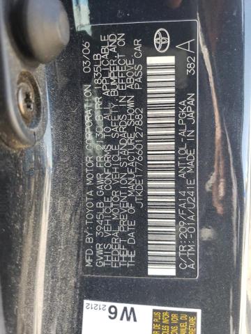 JTKDE177660127882 - 2006 TOYOTA SCION TC Qara foto 12