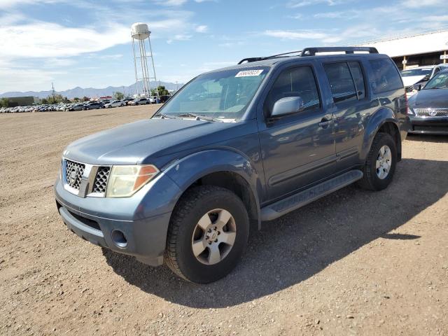 5N1AR18U17C636955 - 2007 NISSAN PATHFINDER LE CHARCOAL photo 1