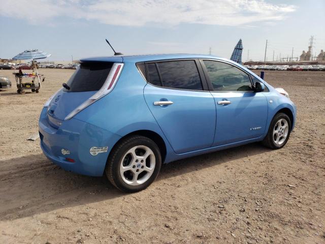 JN1AZ0CP2BT008060 - 2011 NISSAN LEAF SV BLUE photo 3