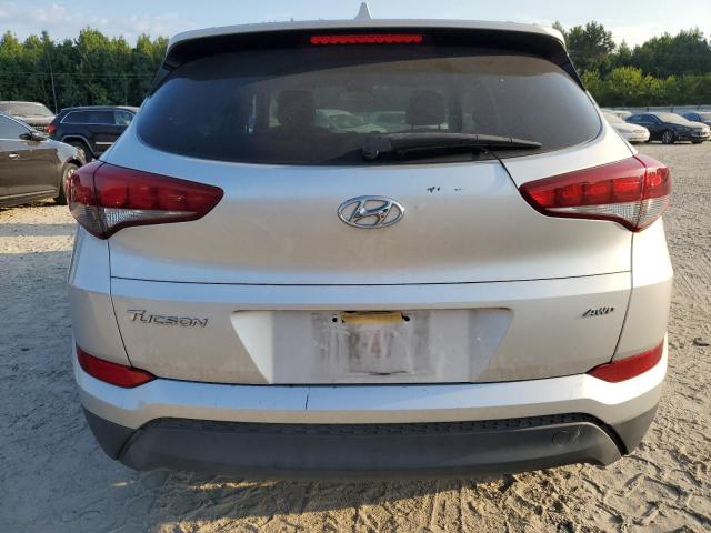 KM8J3CA40JU730804 - 2018 HYUNDAI TUCSON SEL SILVER photo 6