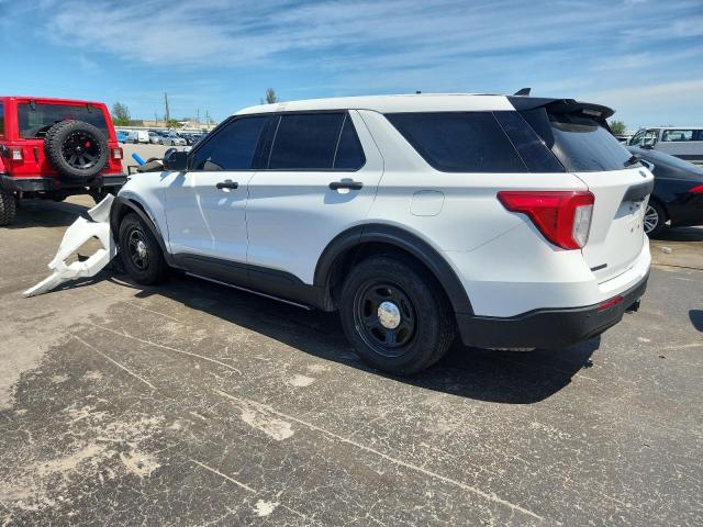 1FM5K8ACXPGB74839 - 2023 FORD EXPLORER POLICE INTERCEPTOR Ақ фото 2