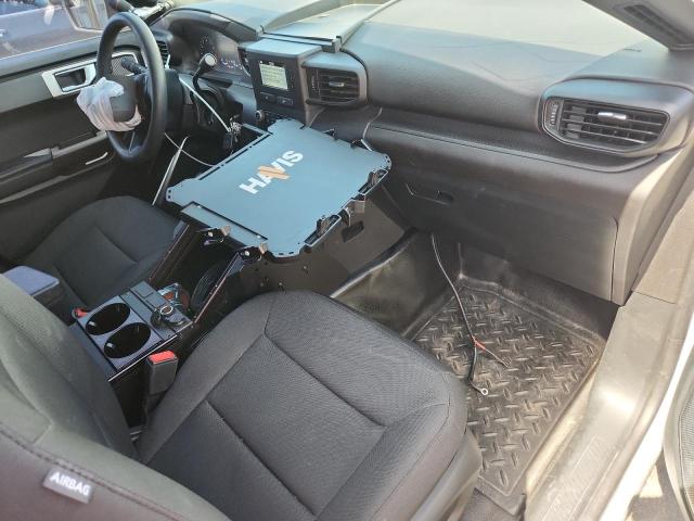 1FM5K8ACXPGB74839 - 2023 FORD EXPLORER POLICE INTERCEPTOR Ақ фото 8