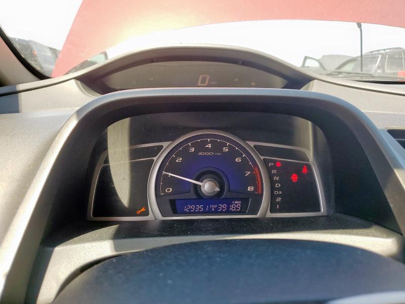 2HGFA16969H527361 - 2009 HONDA CIVIC EXL BURGUNDY photo 9