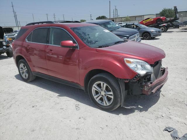 2GNALDEKXD1154701 - 2013 CHEVROLET EQUINOX LT RED photo 4