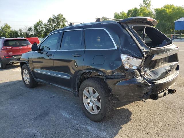 1C4RJFAGXCC254935 - 2012 JEEP GRAND CHEROKEE LAREDO BLACK photo 2