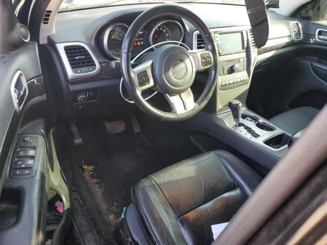 1C4RJFAGXCC254935 - 2012 JEEP GRAND CHEROKEE LAREDO BLACK photo 8